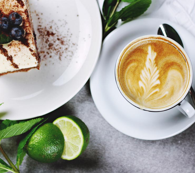 Coffee and Dessert 2 konteyner hava yastıkları